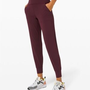 Lululemon Align Maroon Joggers